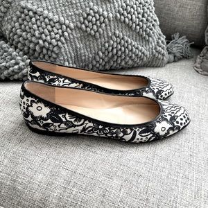Olivia Morris Canvas Printed Flats